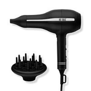 USED Hot Tool Pro Artist Black Gold Pro 2000W Ionic Salon Dryer - Black